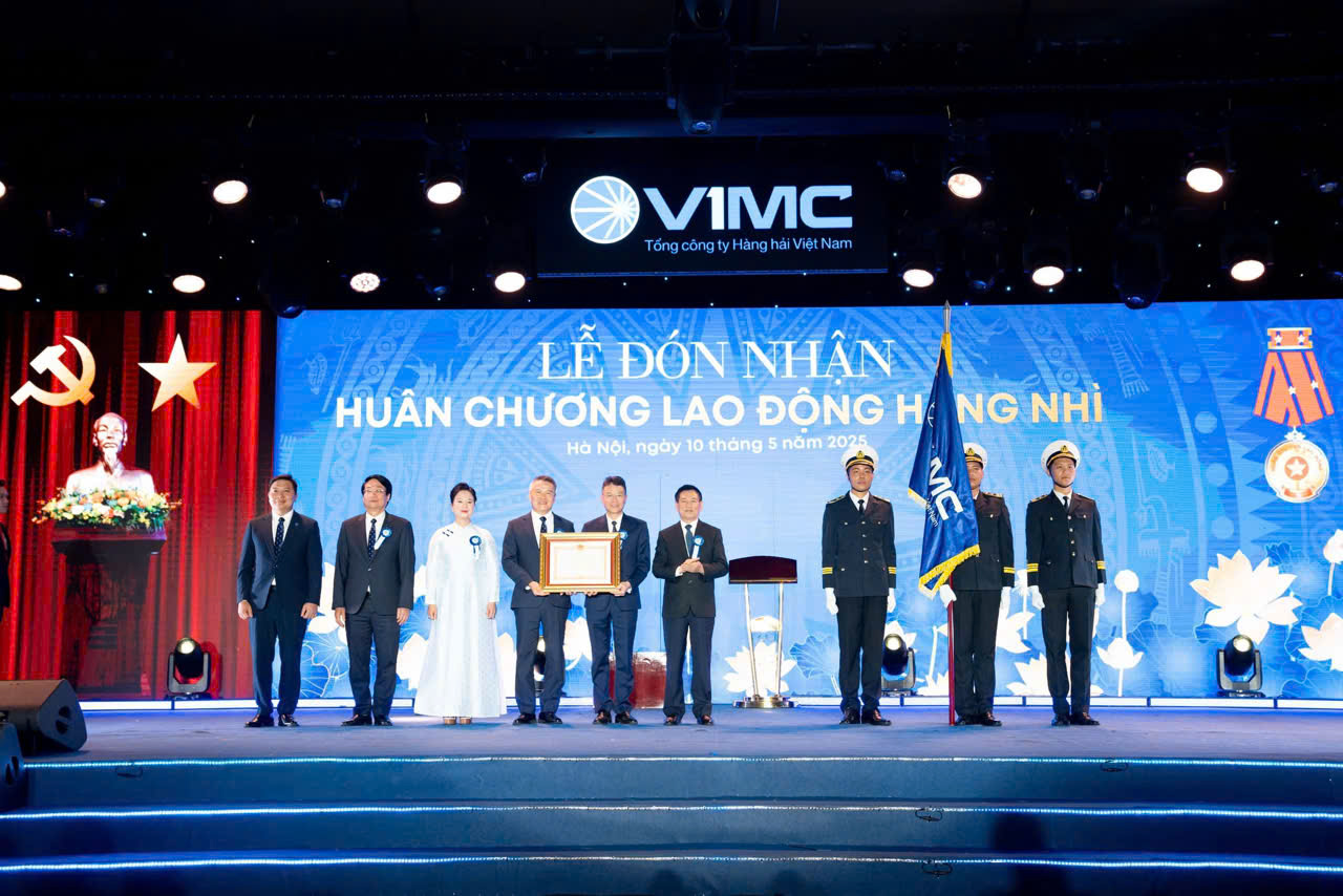 Lễ kỷ niệm 30 năm thành lập Tổng công ty Hàng Hải Việt Nam và đón nhận Huân Chương lao động Hạng Nhì