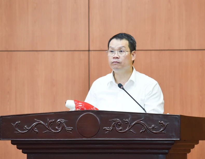 [Ảnh] Thủ tướng Phạm Minh Chính làm việc với Ban Thường vụ Tỉnh ủy Thái Bình ảnh 1