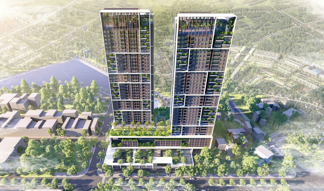 Phối cảnh Dự án BV Diamond Hill Thái Nguyên.