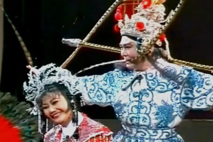 Xem lại nghệ sĩ Kim Cương duyên dáng vai Điêu Thuyền cùng nghệ sĩ Thanh Tòng và Bảo Quốc - Ảnh 5.
