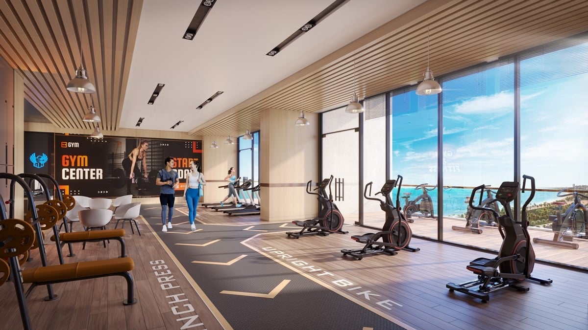 Tiện ích cao cấp tại Sun Costa Residence. Ảnh phối cảnh minh họa Sun Property