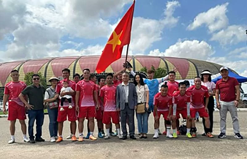 Rực rỡ sắc Việt tại sự kiện PETRO không biên giới 2025 ở Angola Rực rỡ sắc Việt tại sự kiện PETRO không biên giới 2025 ở Angola