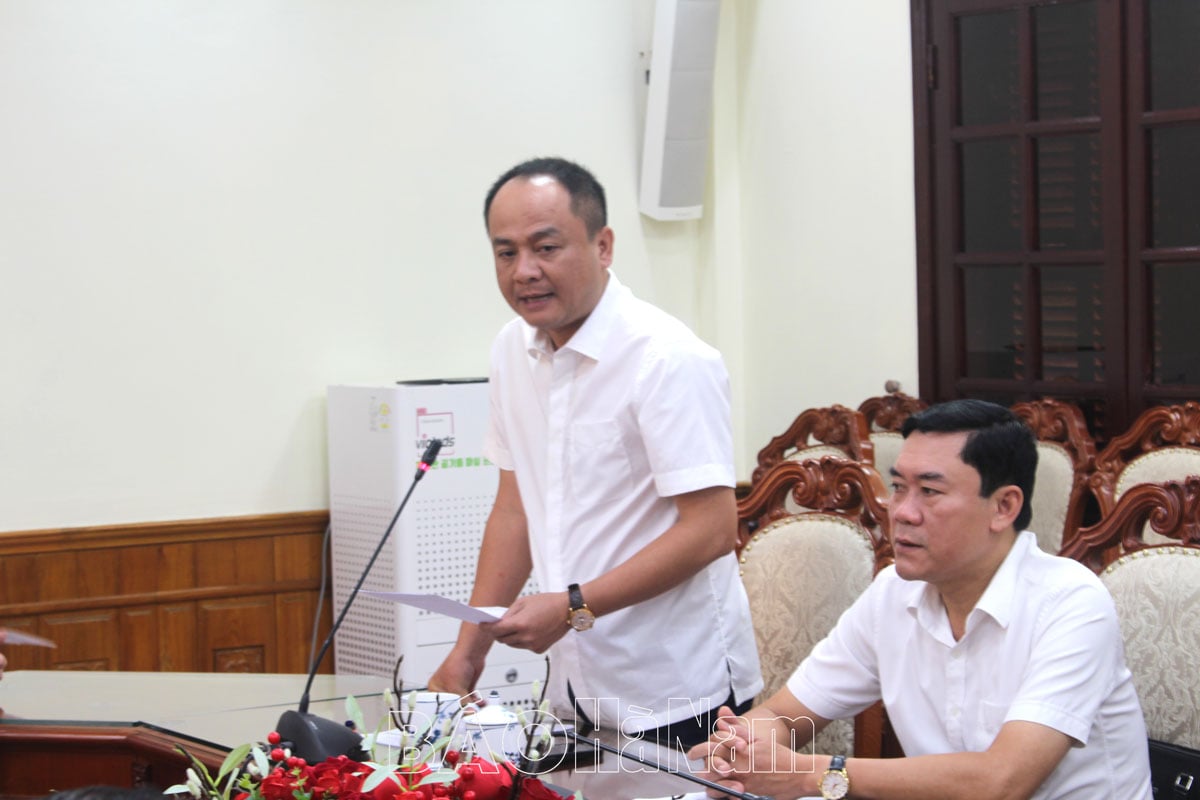 UBND tỉnh nghe báo cáo công tác chuẩn bị Lễ khai mạc Tuần Văn hóa Du lịch Hà Nam 2025 