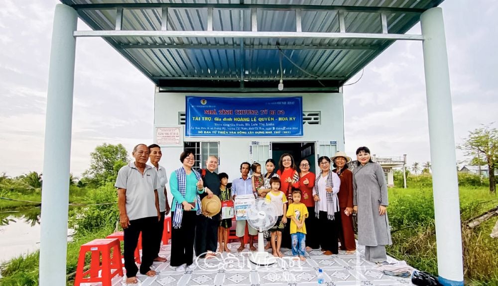 Năm 2024, Ban Từ thiện xã hội Phật giáo tỉnh đã bàn giao 16 căn nhà tình thương, góp phần vào chương trình xoá nhà tạm ở địa phương.