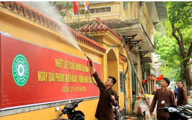 Ngôi chùa hơn 500 năm tuổi ở Hà Nội trước ngày cung nghinh xá lợi Phật- Ảnh 2.