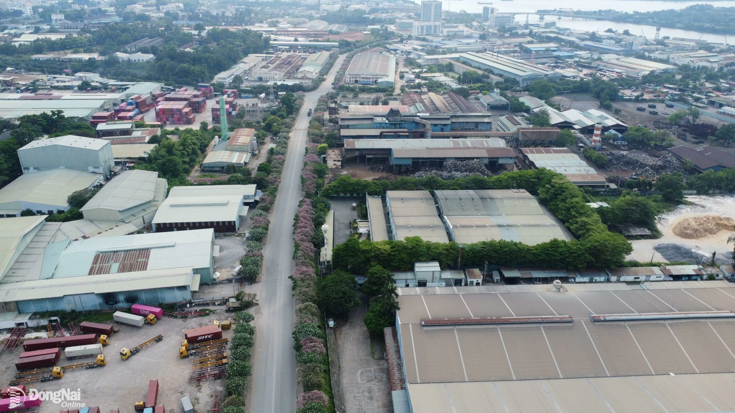 Khu công nghiệp Biên Hòa 1 hiện hữu. Ảnh: Hoàng Lộc