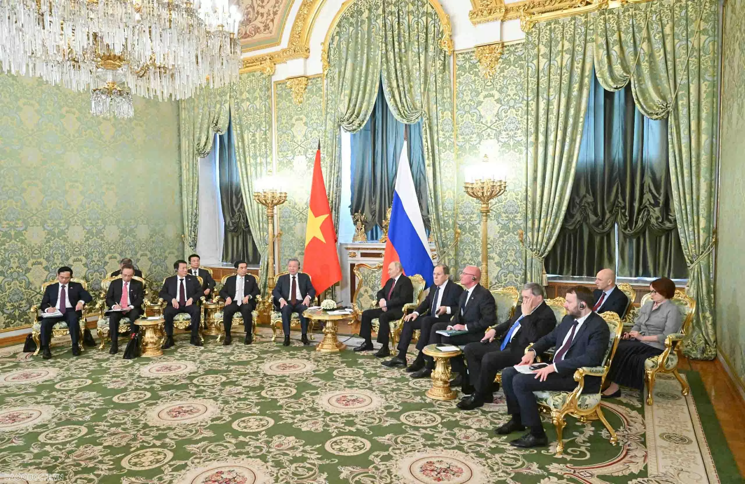 Tổng thống Putin cảm ơn Việt Nam cử lực lương tham gia duyệt binh tại Quảng trường Đỏ