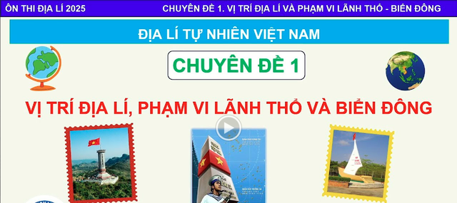 Bí quyết ôn thi tốt nghiệp THPT đạt điểm cao: Cách ôn  môn địa lý dễ nhớ - Ảnh 1.