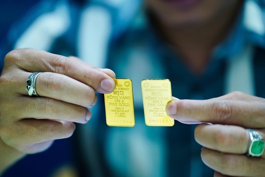  Giá vàng trong nước ổn định. Ảnh: tuoitre.vn