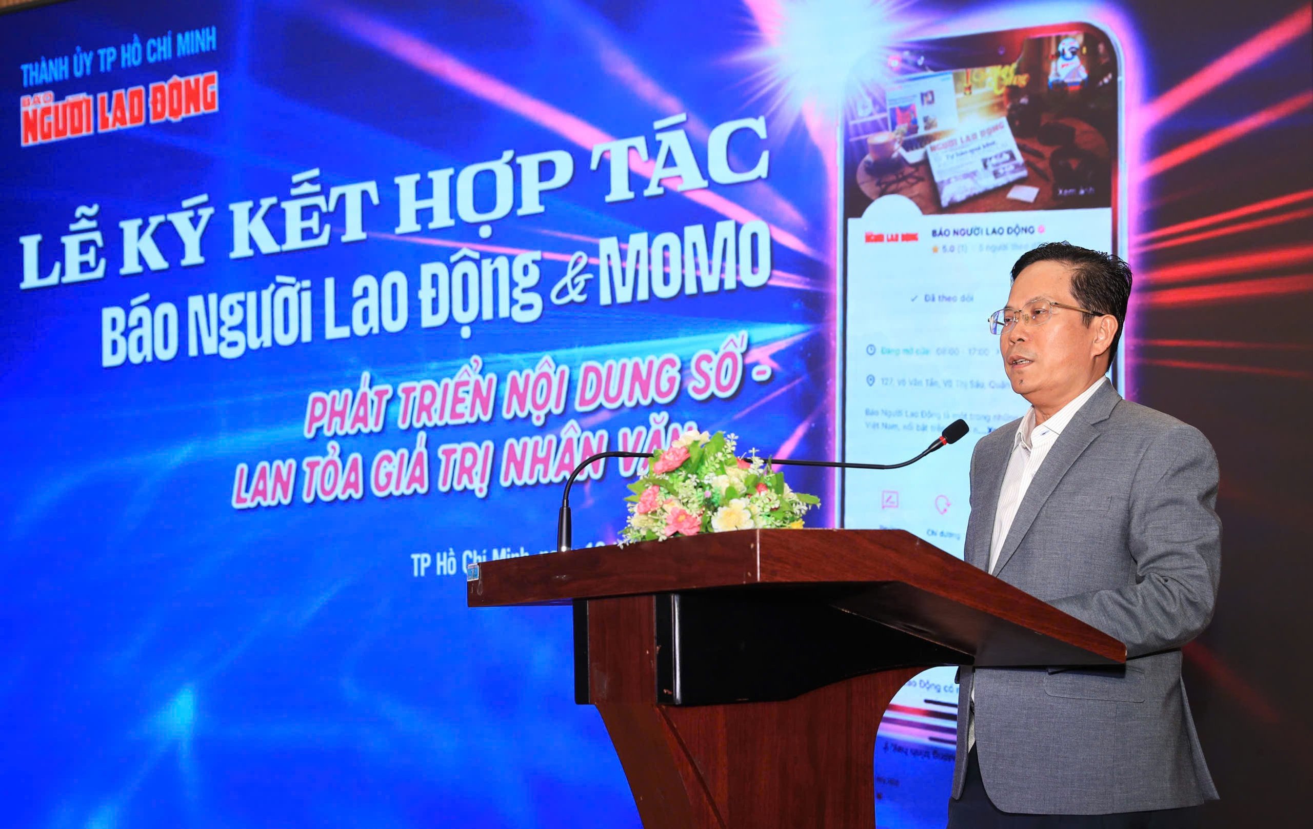 Đưa Báo Người Lao Động tới hơn 30 triệu người dùng trên siêu ứng dụng MoMo - Ảnh 1.