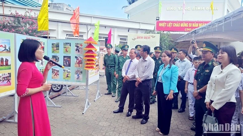 Triển lãm Di sản văn hóa phi vật thể quốc gia tại Bình Định ảnh 5