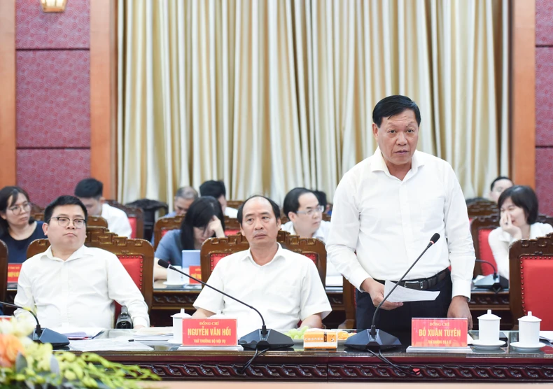 [Ảnh] Thủ tướng Phạm Minh Chính làm việc với Ban Thường vụ Tỉnh ủy Thái Bình ảnh 7