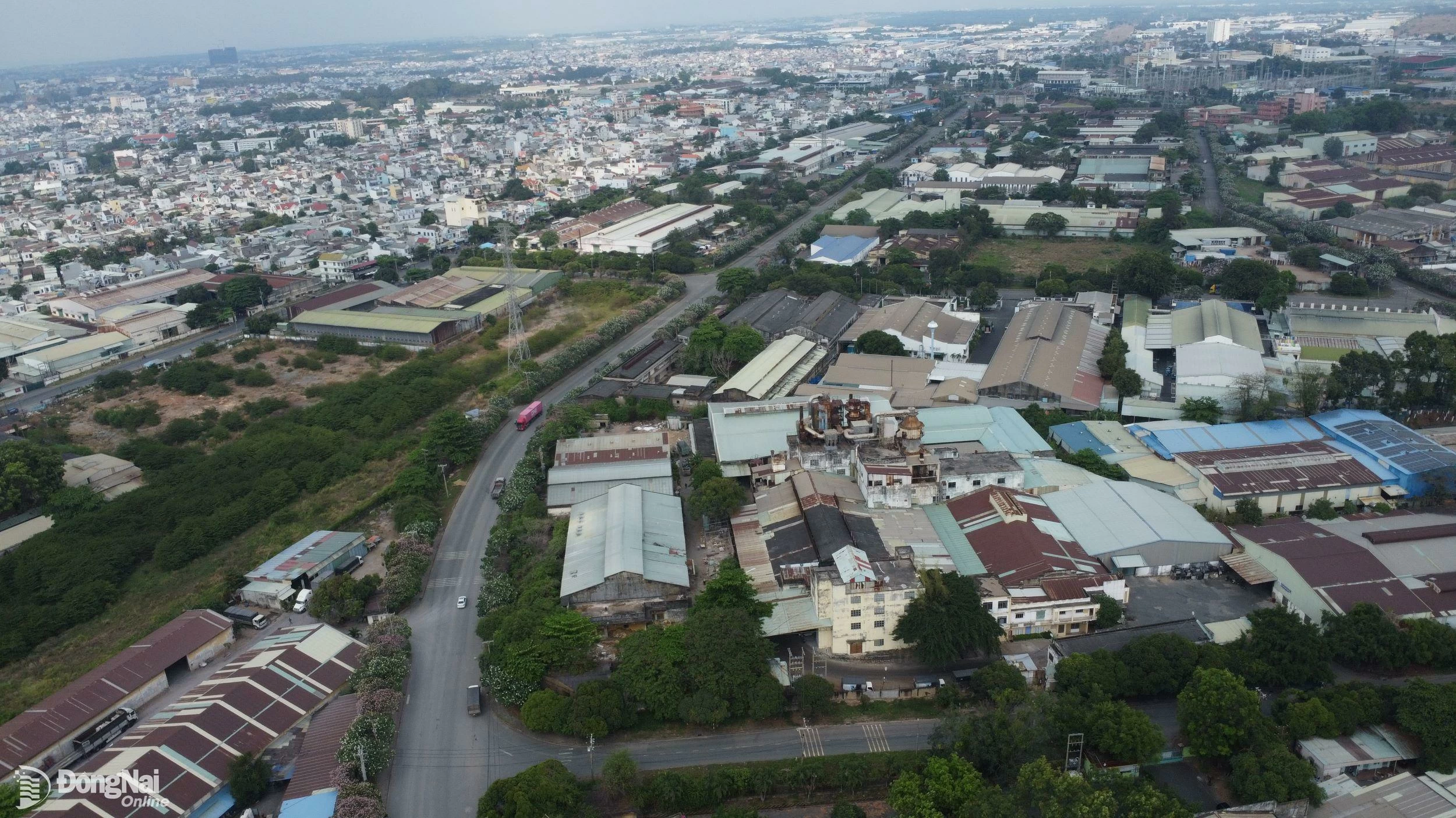 Khu công nghiệp Biên Hòa 1 diện tích 320 hécta sẽ thực hiện thu hồi đất trong năm 2025. Ảnh: Hoàng Lộc