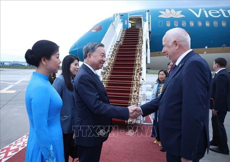 Tổng Bí thư Tô Lâm hội kiến Thủ tướng Belarus- Ảnh 3.