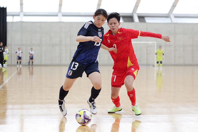 Lịch thi đấu đội futsal nữ Việt Nam hôm nay: Muốn tạo địa chấn trước 'núi lớn' Nhật Bản- Ảnh 1.