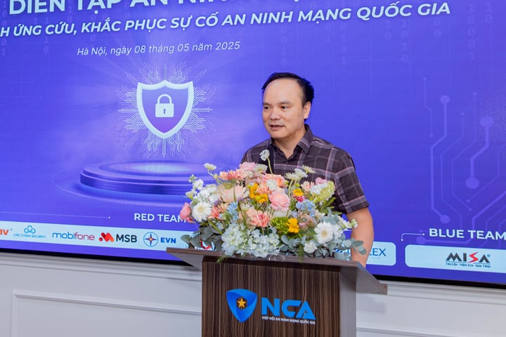 Thượng tá Lê Xuân Thủy - Giám đốc Trung tâm An ninh mạng quốc gia.