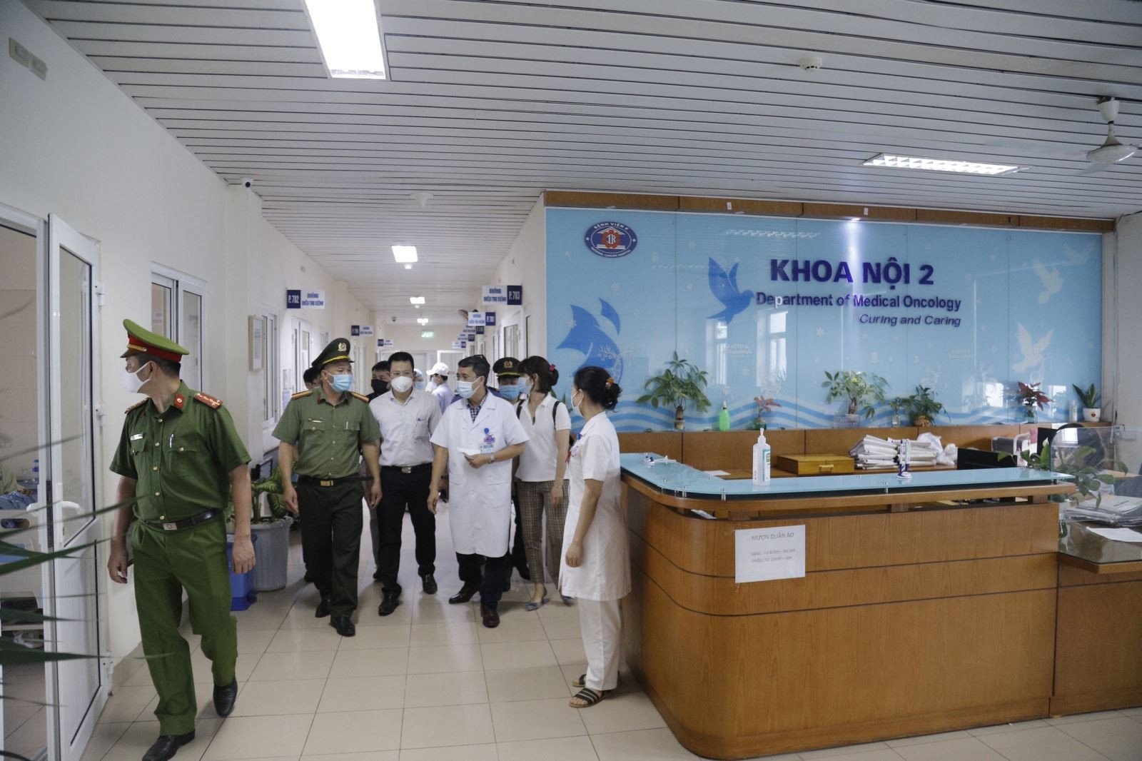 Tăng cường đảm bảo an ninh, an toàn cho người bệnh và nhân viên y tế. Ảnh minh họa