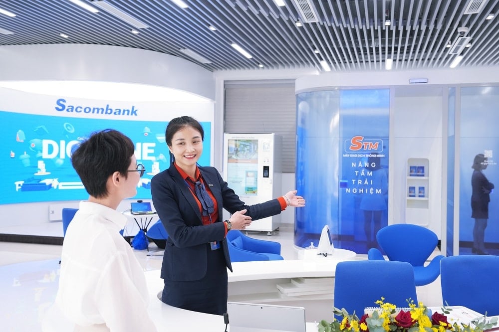 Lãi suất tiền gửi tại quầy và online của Sacombank tháng 5/2025