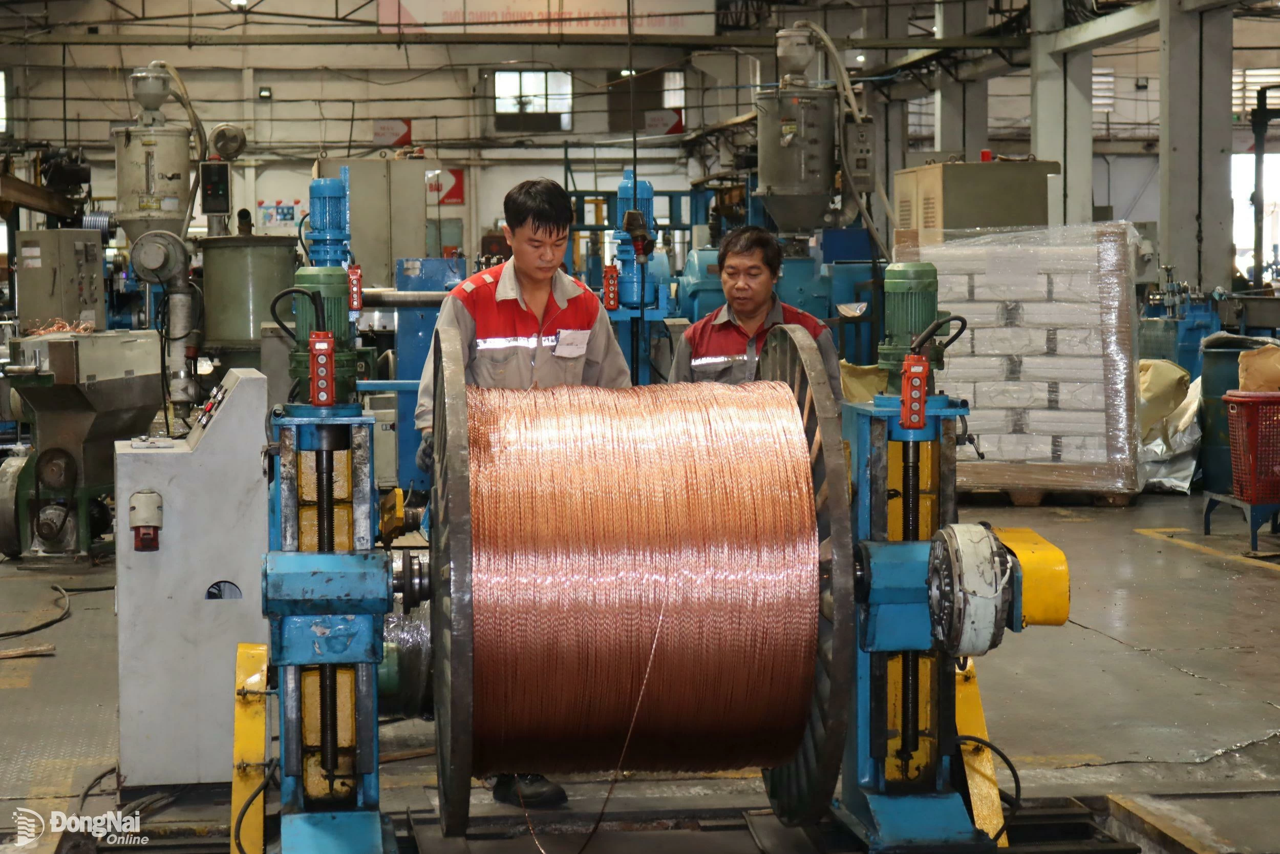 Một doanh nghiệp đang hoạt động tại Khu công nghiệp Biên Hòa 1. Ảnh: Hoàng Lộc