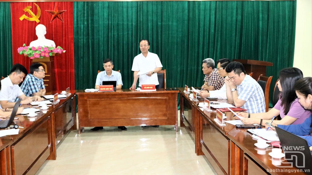 Sở Văn hóa, Thể thao và Du lịch chủ trì cuộc họp.
