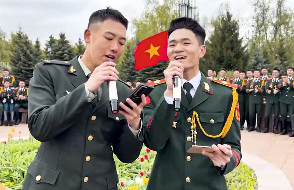 Thượng sĩ Việt Nam kể chuyện sau màn song ca gây sốt với quân nhân Trung Quốc tại Nga- Ảnh 4.