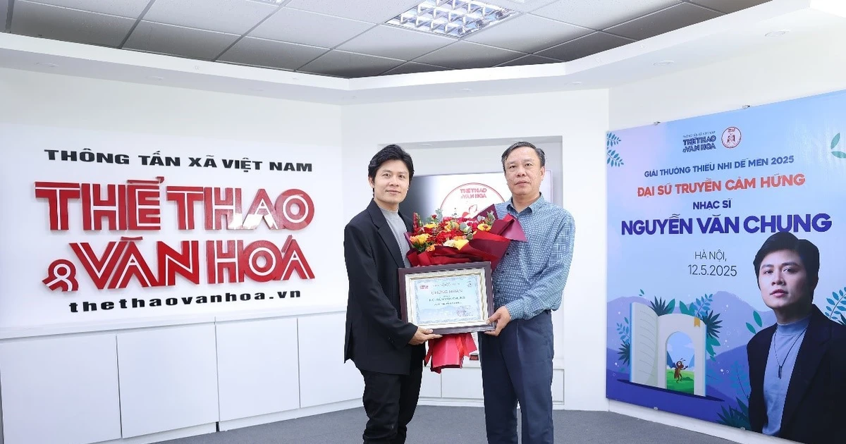 Nhạc sỹ Nguyễn Văn Chung làm Đại sứ Truyền cảm hứng của Giải thưởng Dế Mèn