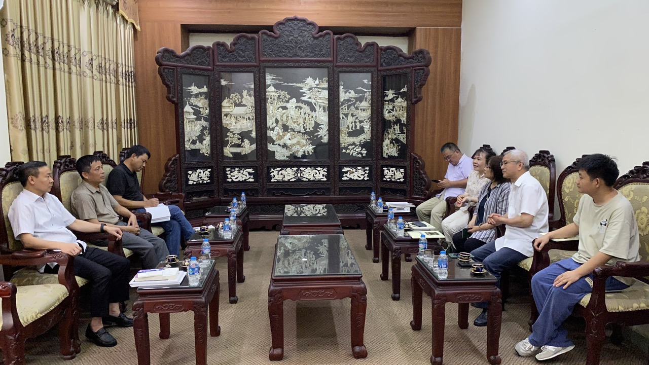 Bảo tàng Lịch sử quốc gia tiếp đón và làm việc với đoàn nghiên cứu Trường Đại học Nam Kinh (Trung Quốc)