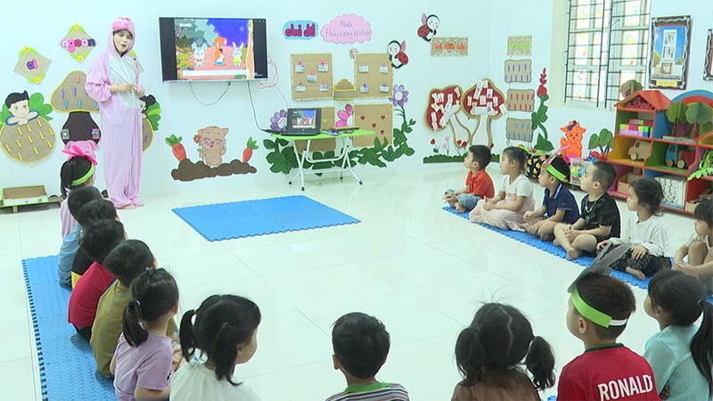 Thọ Xuân đẩy mạnh ứng dụng công nghệ thông tin ở bậc học mầm non