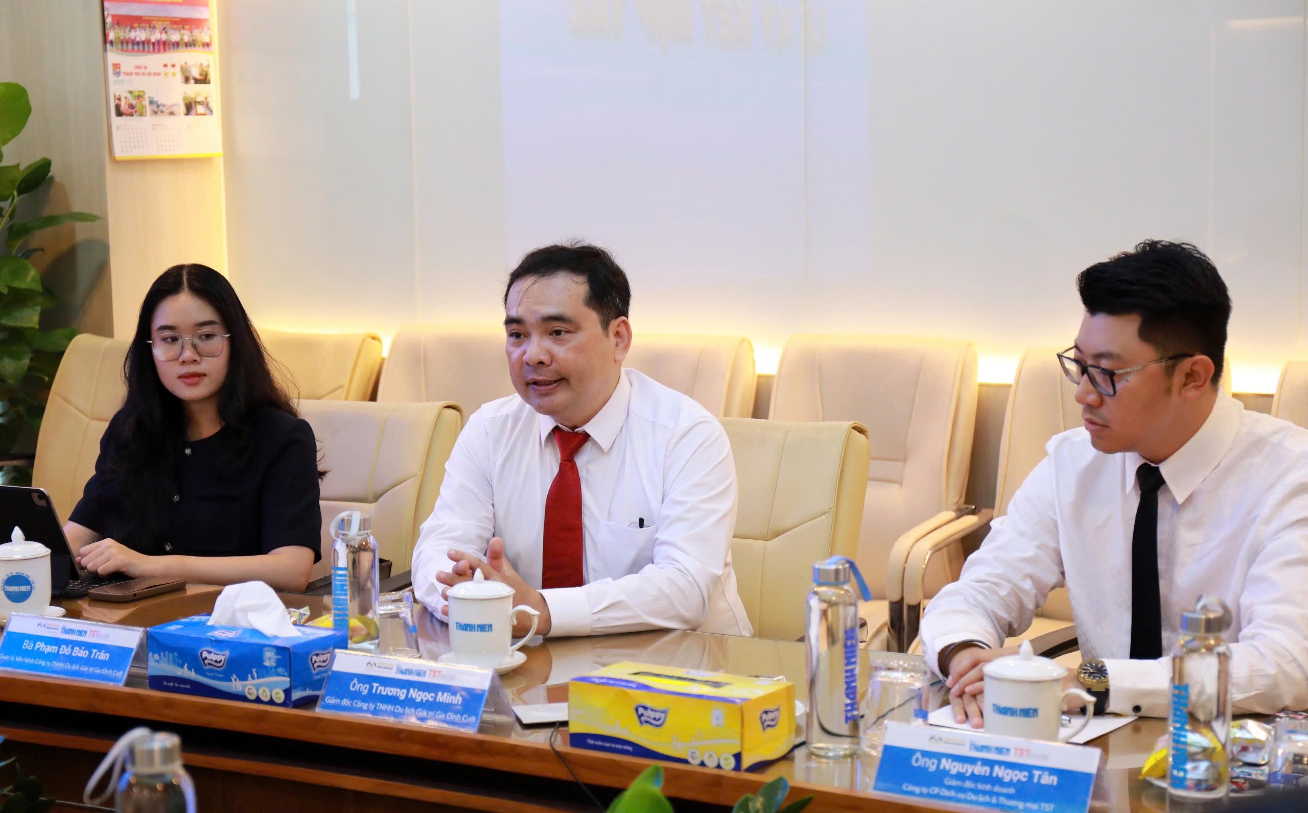 Báo Thanh Niên ký kết hợp tác với Công ty SFAMIEN và TST TOURIST  - Ảnh 5.