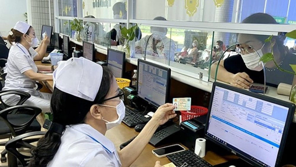 100% các cơ sở khám chữa bệnh thực hiện thủ tục bằng thẻ căn cước công dân