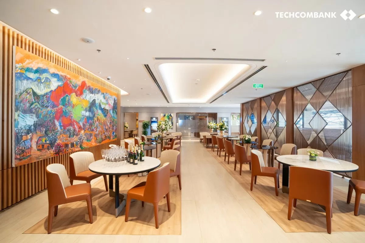 Khai trương phòng chờ Techcombank Private Lounge