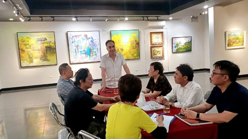 "Sắc quê 4" tôn vinh vẻ đẹp quê hương, đất nước qua 72 tác phẩm hội họa ảnh 5