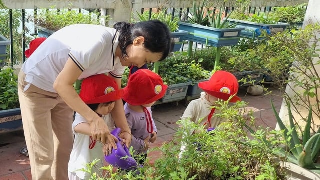 Thu nhập chưa tương xứng, giáo viên mầm non bỏ việc chiếm tỷ lệ cao- Ảnh 1.