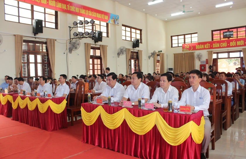Quang cảnh buổi lễ.