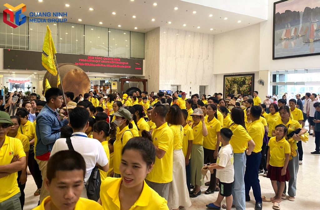 Bảo tàng Quảng Ninh là điểm đến yêu thích của nhiều đoàn khách du lịch. 