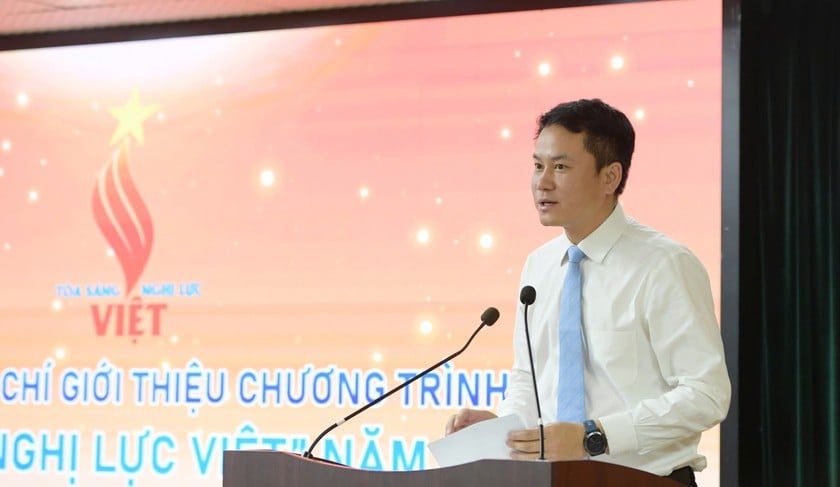 Ông Nguyễn Kim Quy - Phó Chủ tịch Thường trực Hội Liên hiệp Thanh niên Việt Nam (Ảnh: Đ.Hải)