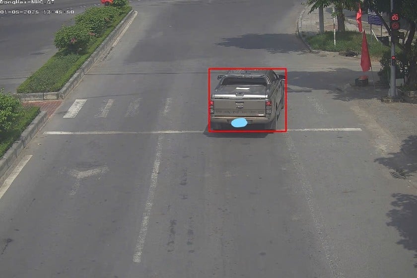Hình ảnh các trường hợp vi phạm giao thông sẽ chuyển dữ liệu về Phòng CSGT ra thông báo xử phạt theo quy định.