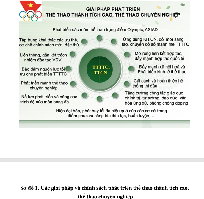 Giải pháp thực hiện chương trình phát triển các môn thể thao trọng điểm chuẩn bị tham dự các kỳ Olympic, ASIAD giai đoạn 2026-2046  - Ảnh 1.