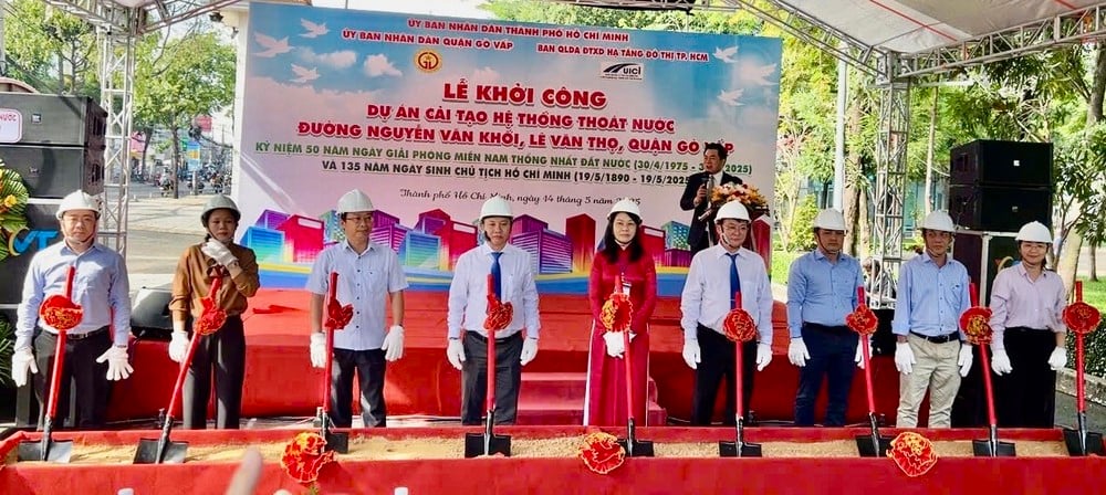 TP.HCM cải tạo hệ thống hệ thống thoát nước đoạn đường thường xuyên xảy ra ngập úng