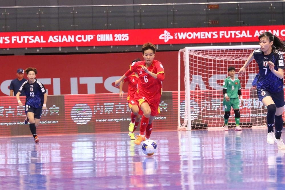 Chiến đấu kiên cường, đội tuyển futsal nữ Việt Nam dừng bước đầy tiếc nuối trước Nhật Bản - Ảnh 1.