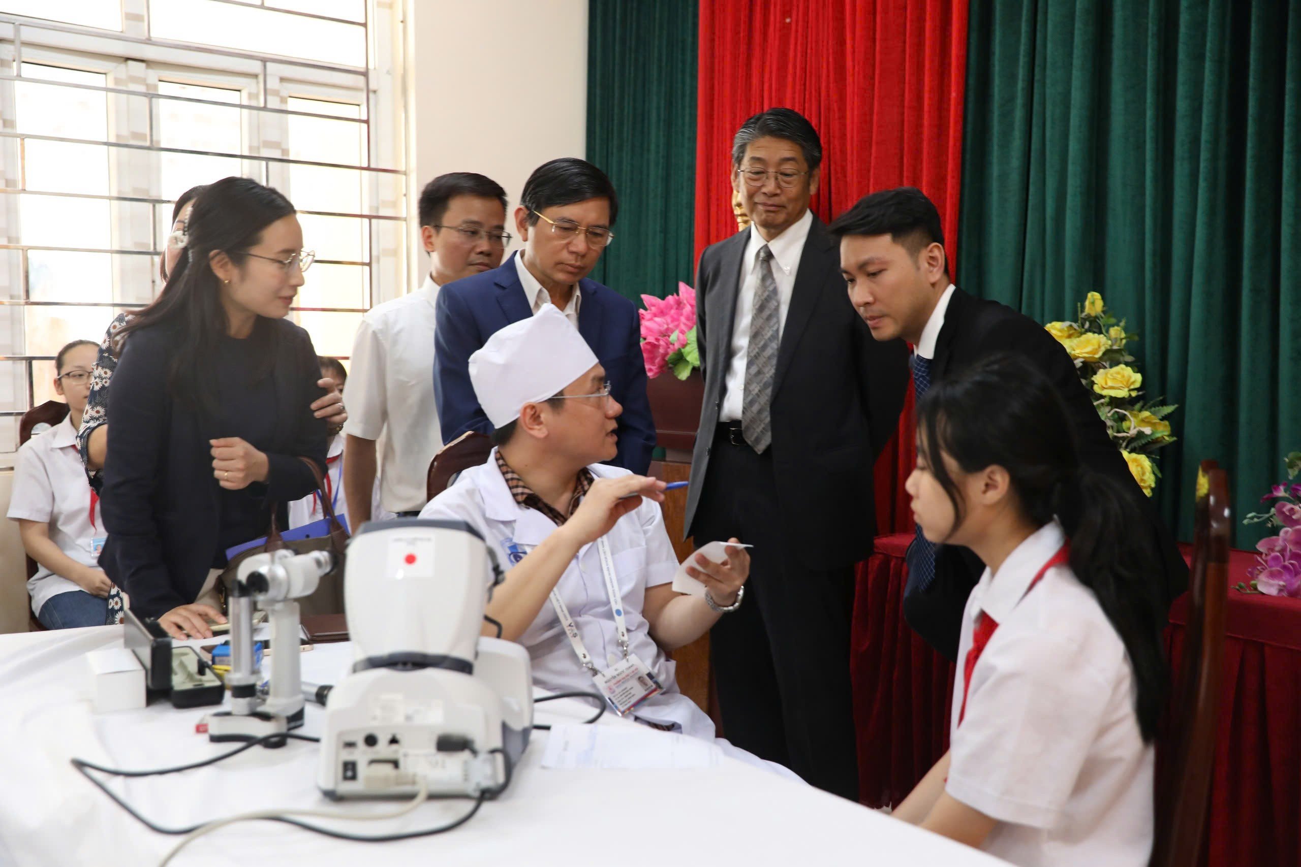 Nhật Bản hỗ trợ thiết bị y tế hiện đại cho Bệnh viện Mắt tỉnh Hà Nam