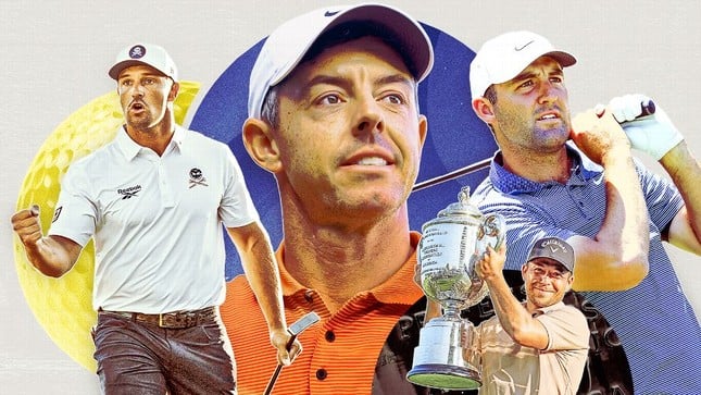 Rory McIlroy, Scheffler, Schauffele chung nhóm đấu 'trong mơ' tại PGA Championship 2025 ảnh 1