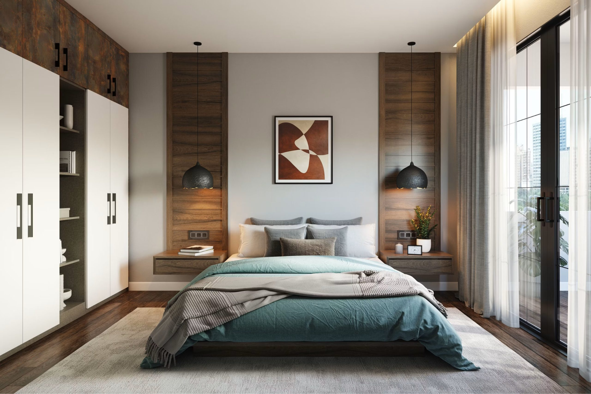 Bluewood - Construcción y diseño de hermosos interiores de dormitorios y salas de estar a buenos precios.