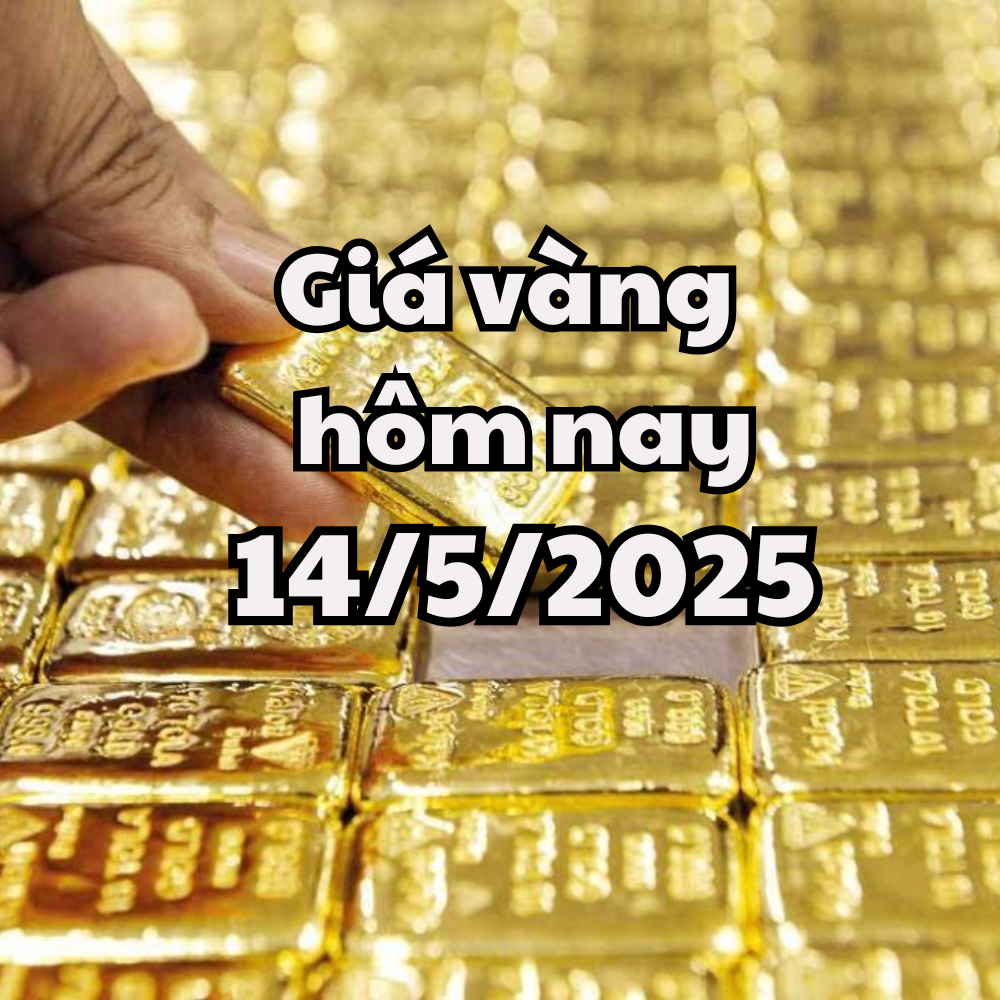 Dự báo giá vàng hôm nay 14 5 2025 giá vàng trong nước và vàng thế giới giảm nhẹ đầu ngày