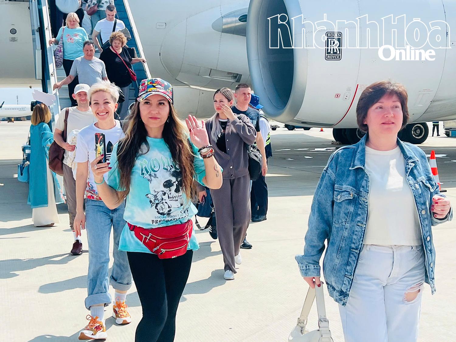 Du khách Nga đến Khánh Hòa ngày càng nhiều.