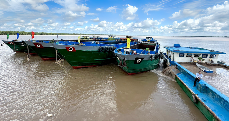 Cảng biển Trần Đề được quy hoạch tiếp nhận tàu chở hàng đến 160 ngàn tấn - Ảnh 1.