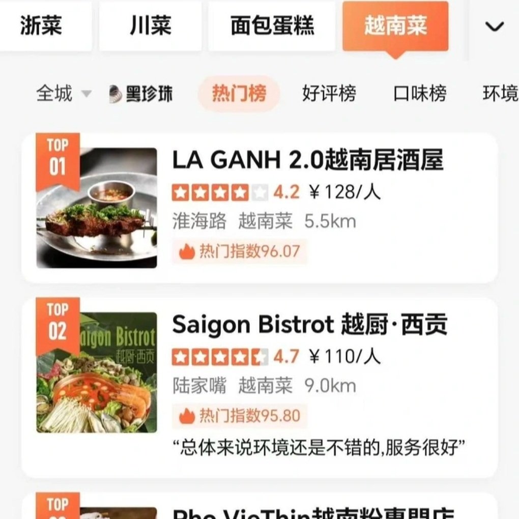 Nhà hàng của Chi Pu bất ngờ xếp hạng tốt nhất các quán ăn Việt ở Thượng Hải - 1
