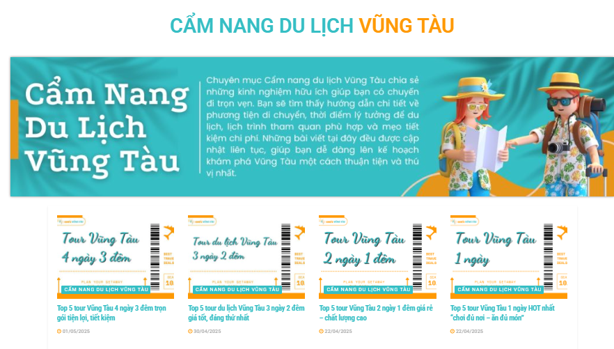 Ghienvungtau.com - website review tổng hợp tin tức về Vũng Tàu