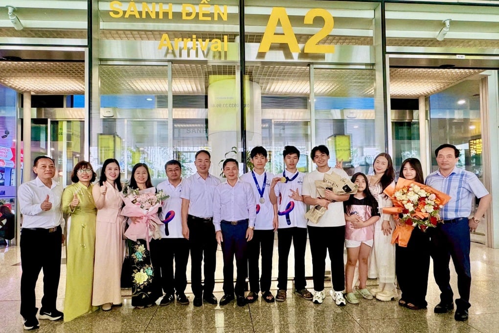 Liên tiếp giành vàng, học sinh xứ Nghệ tỏa sáng ở quốc tế - 1