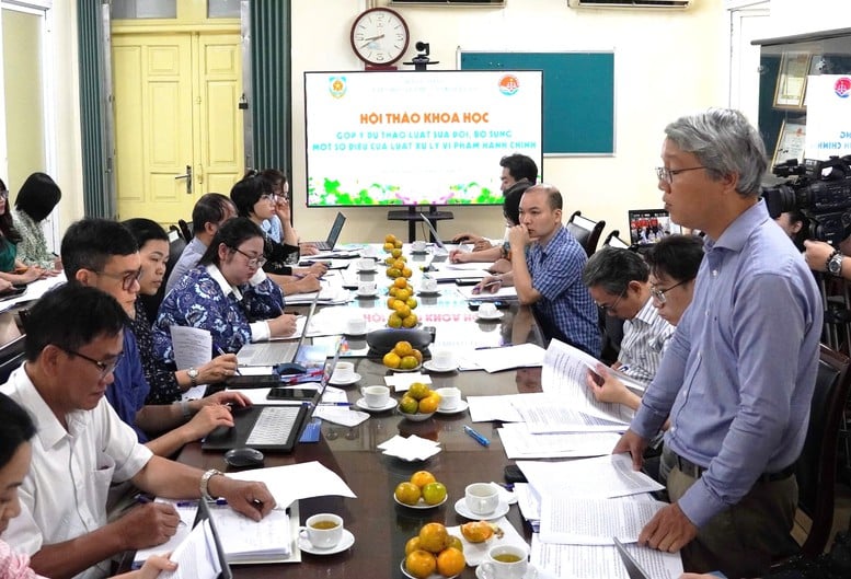 Amendment of the Law on Handling of Administrative Violations: Need to decentralize the power to impose penalties to the department level - Photo 1.